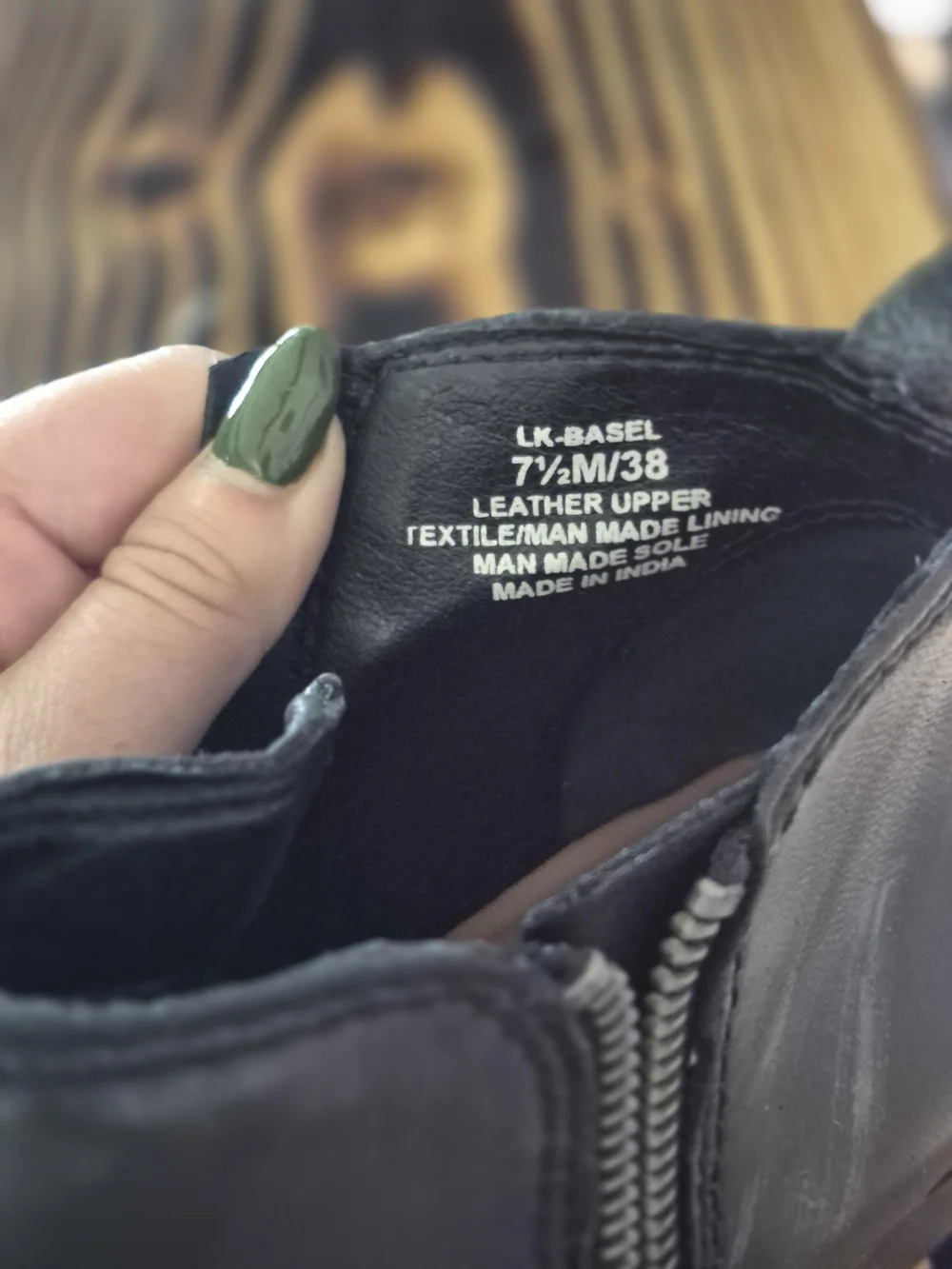 Lucky Brand Black Leather Ankle Booties with Side Zippers